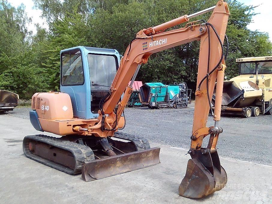 Hitachi EX 40 Mini Excavators <7t (Mini Diggers)