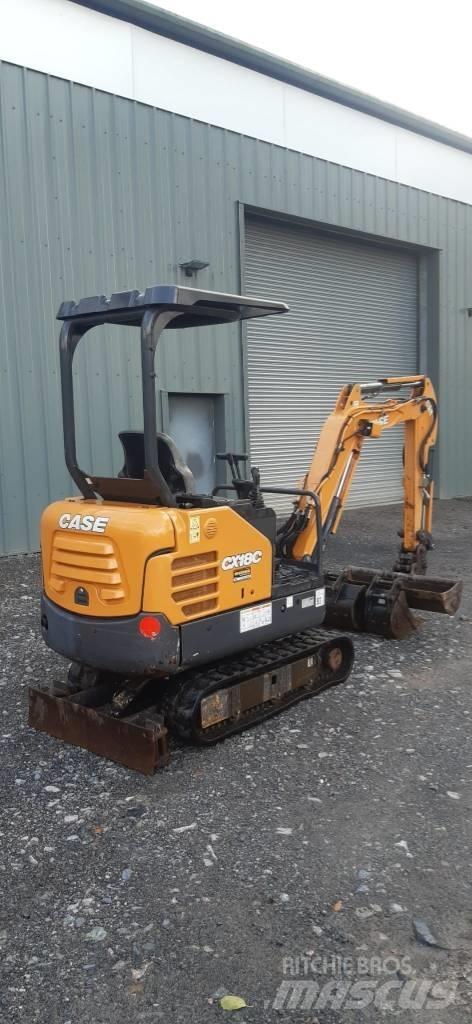 CASE CX18C CANOPY Mini Excavators <7t (Mini Diggers)