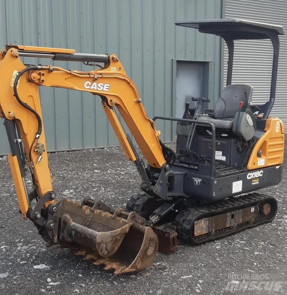 CASE CX18C CANOPY Mini Excavators <7t (Mini Diggers)