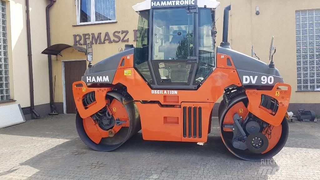 Hamm DV 90 VO Twin drum rollers