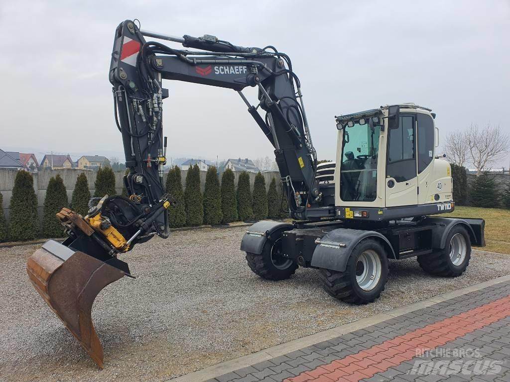 Schaeff Terex TW 110 Wheeled Excavators