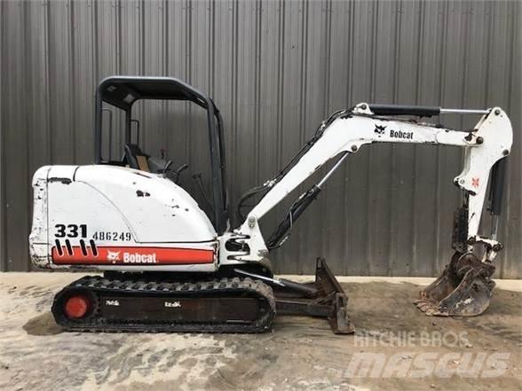 Bobcat 331G Mini Excavators <7t (Mini Diggers)