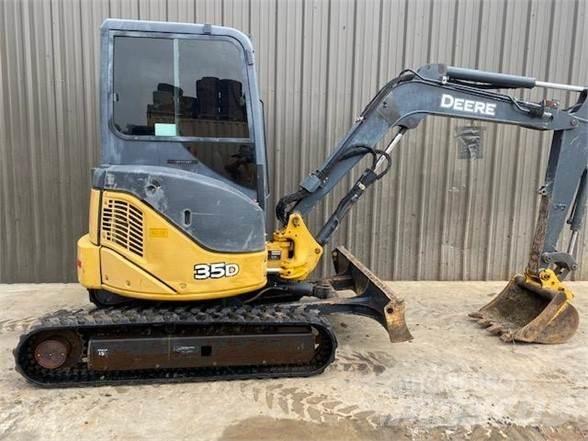 John Deere 35D Mini Excavators <7t (Mini Diggers)