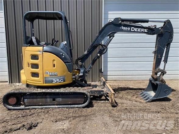 John Deere 35G Mini Excavators <7t (Mini Diggers)