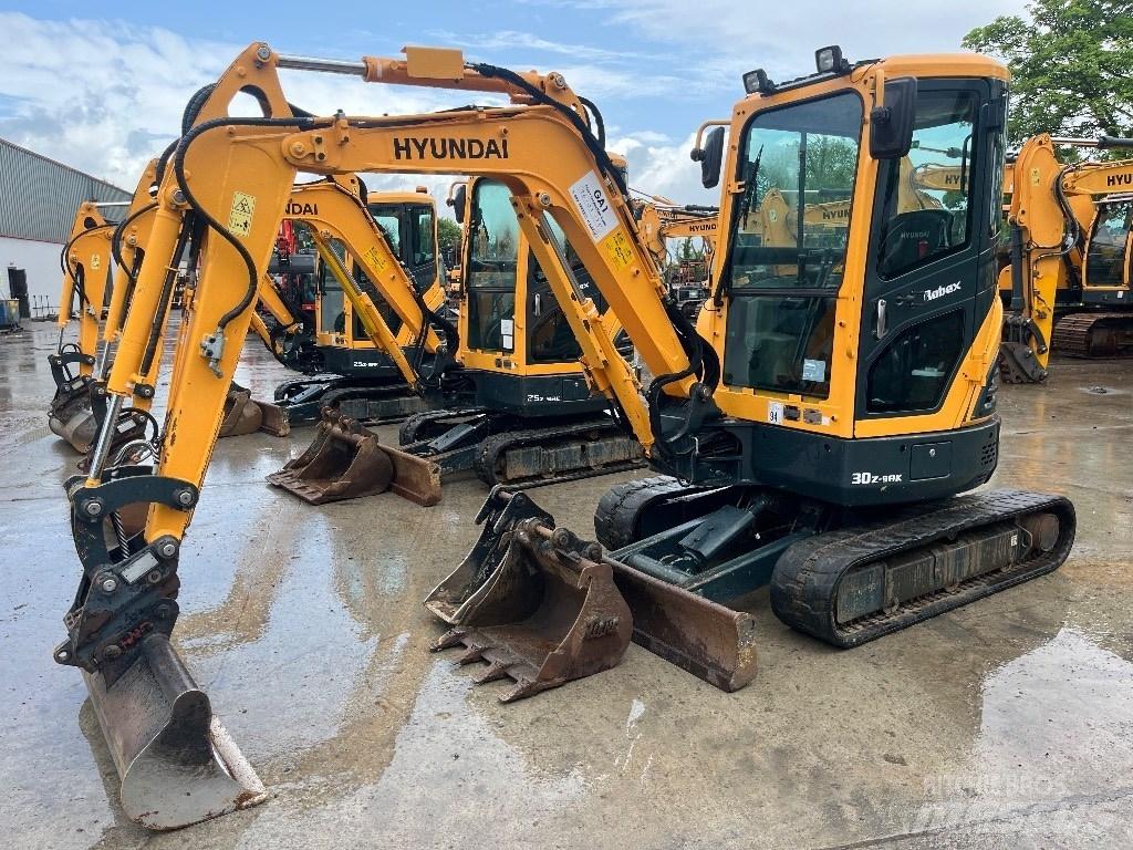 Hyundai R30 Z-9AK Mini Excavators <7t (Mini Diggers)