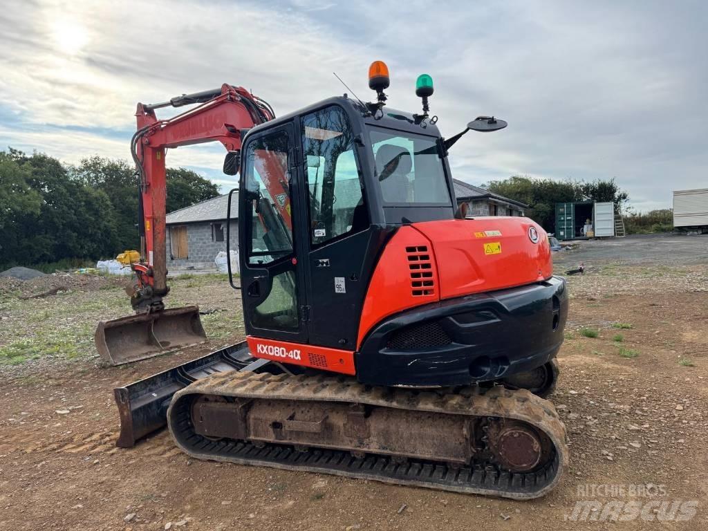 Kubota KX 080-4 Mini excavators  7t - 12t