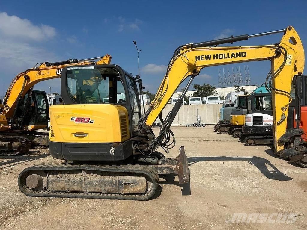 New Holland E60C Mini Excavators <7t (Mini Diggers)