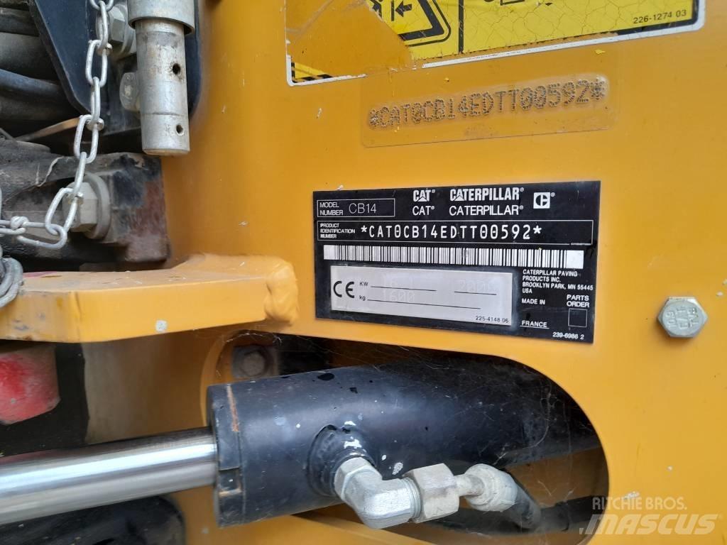 CAT CB 14 Twin drum rollers