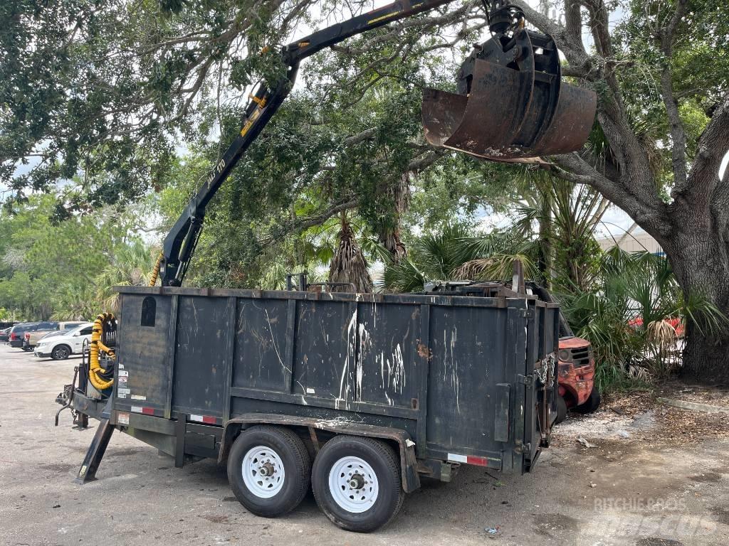  Top Shelf 7X14X4 Dump Trailers