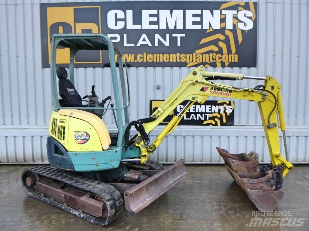 Yanmar Vio25 Mini Excavators <7t (Mini Diggers)
