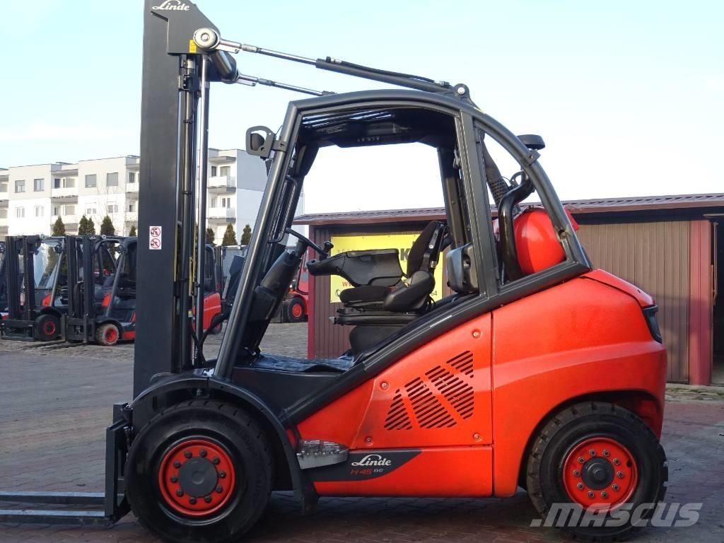 Linde H45T-02 LPG trucks