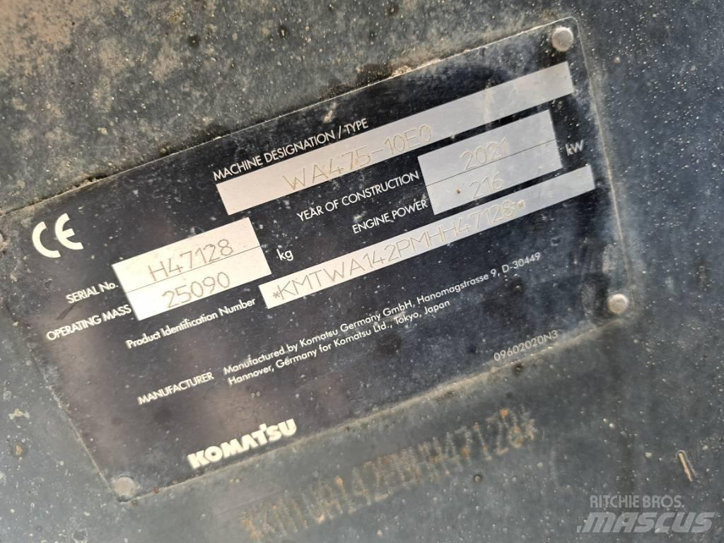 Komatsu WA475-10E0 Wheel Loaders