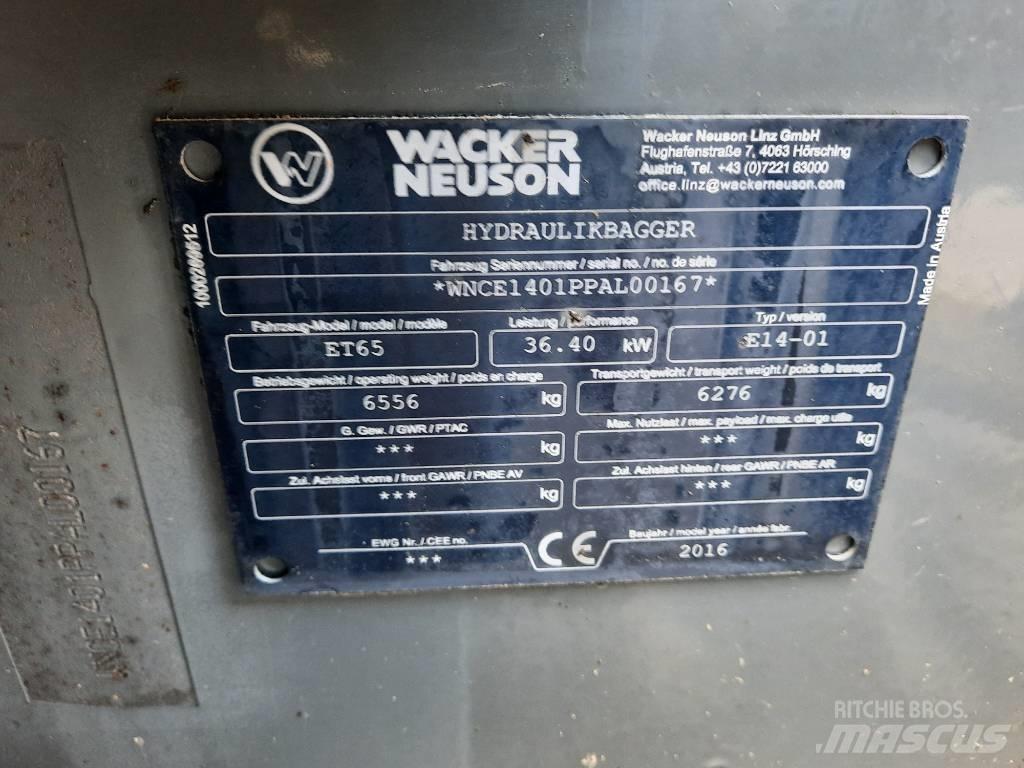Wacker Neuson ET 65 Mini Excavators <7t (Mini Diggers)