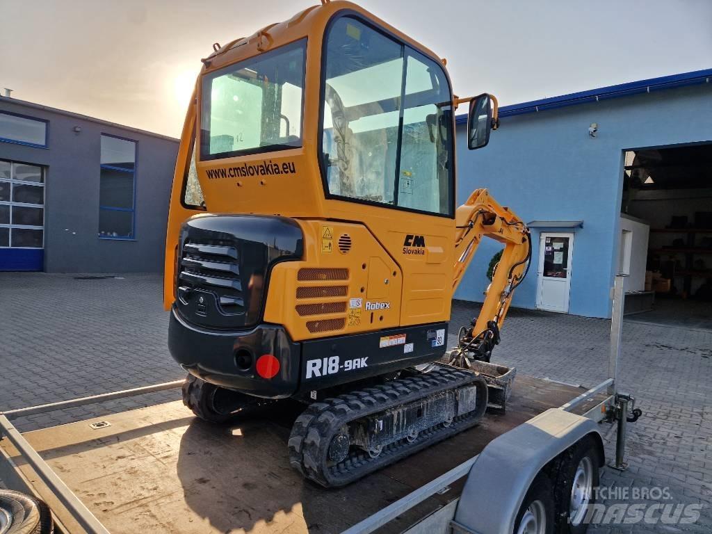 Hyundai R18-9AK Mini Excavators <7t (Mini Diggers)