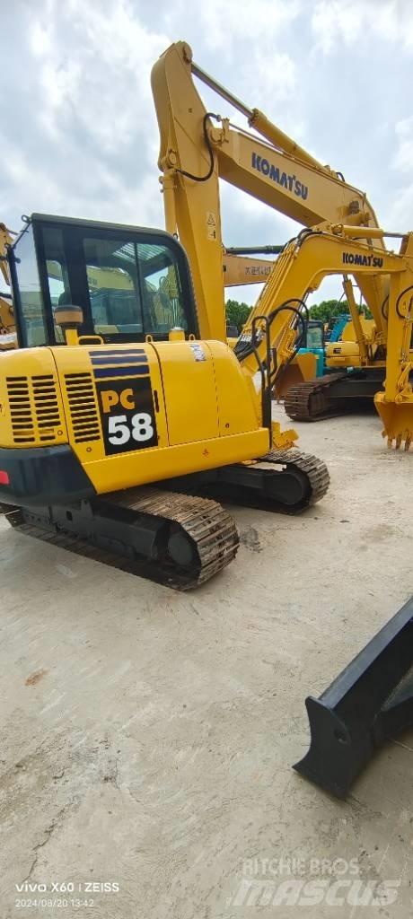 Komatsu PC 58 Mini Excavators <7t (Mini Diggers)