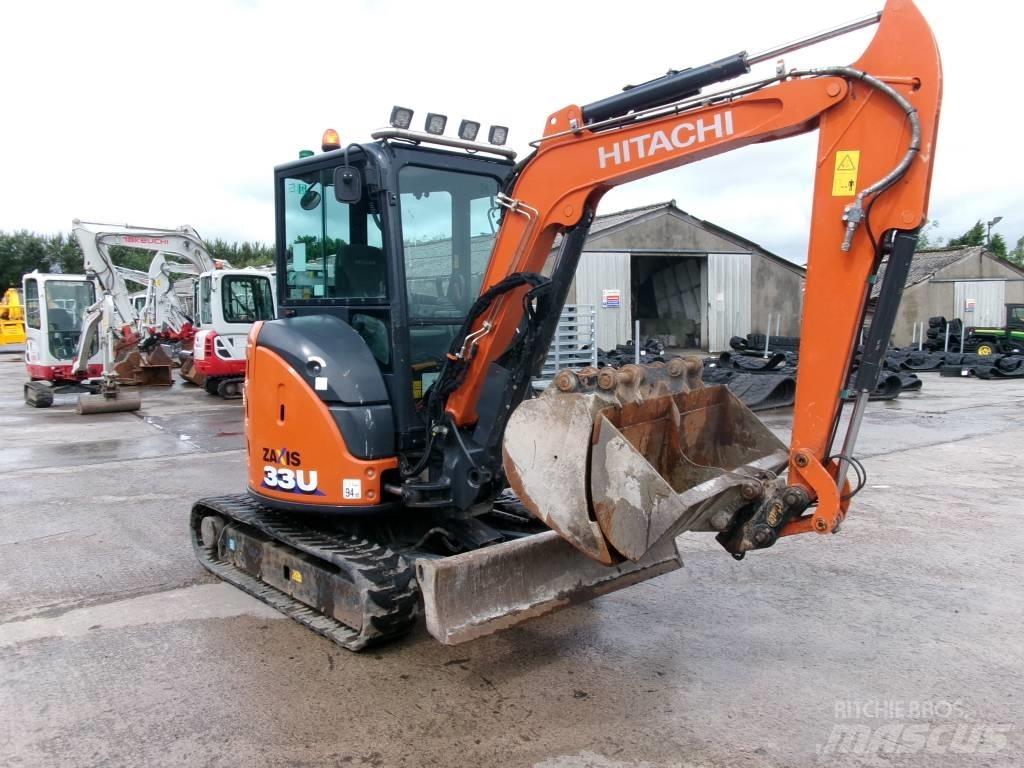 Hitachi Zaxis 33U-6 Mini Excavators <7t (Mini Diggers)