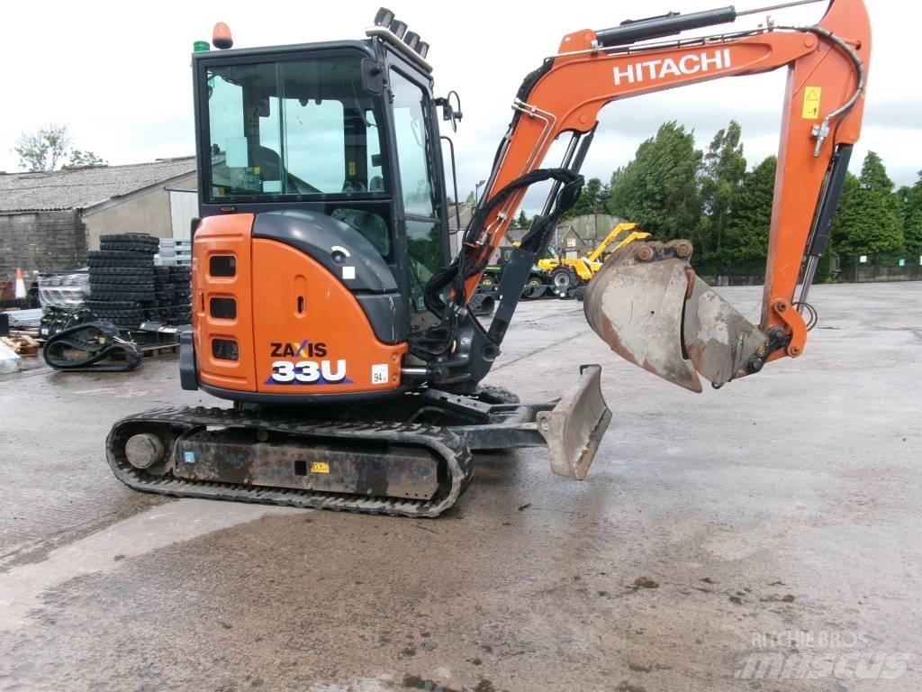 Hitachi Zaxis 33U-6 Mini Excavators <7t (Mini Diggers)