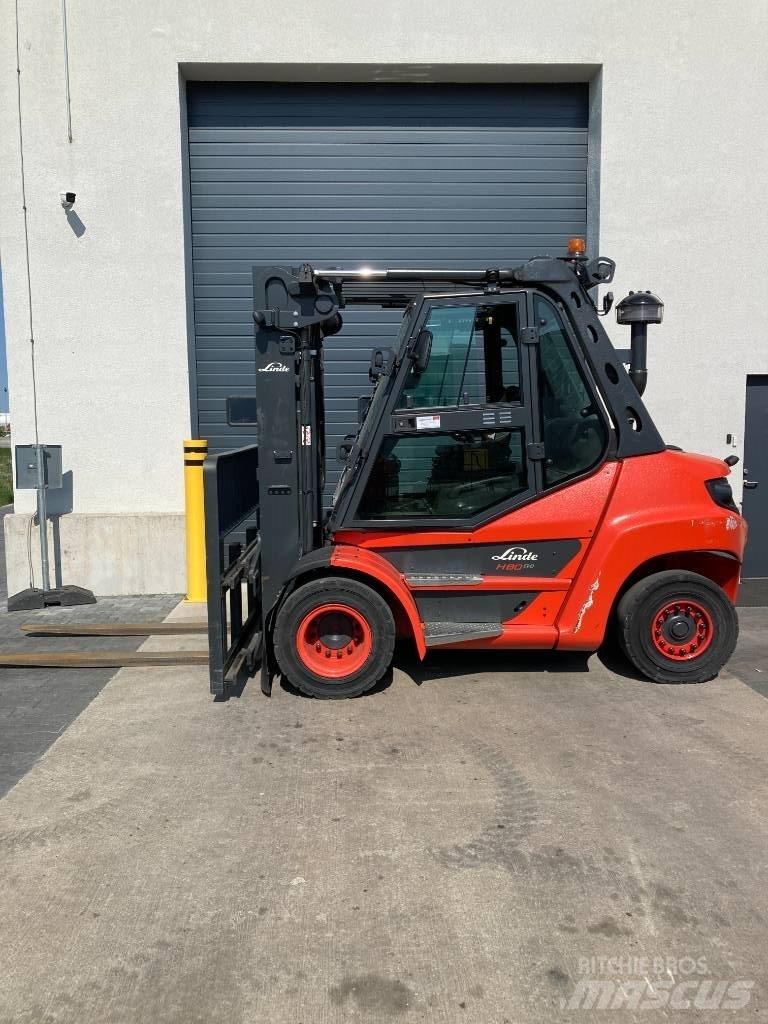 Linde H80D/396-03 Diesel Forklifts