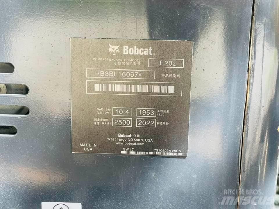 Bobcat E20z Mini Excavators <7t (Mini Diggers)