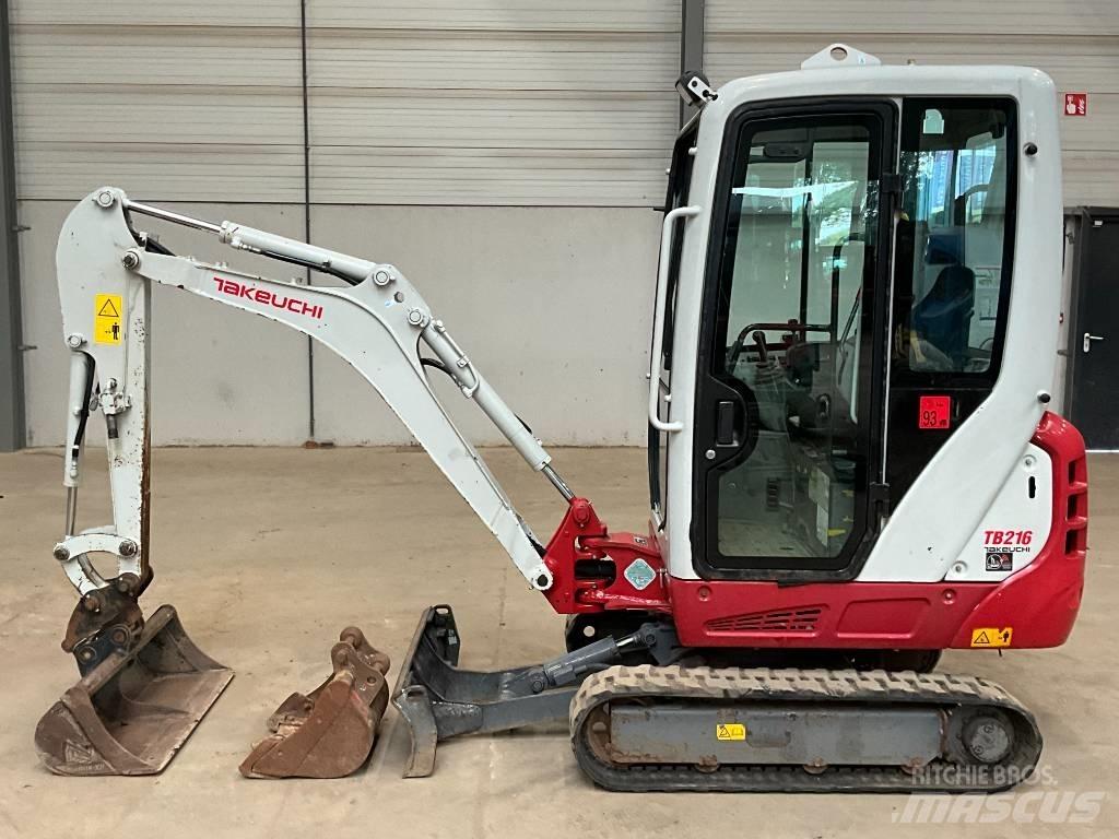 Takeuchi TB 216 Mini Excavators <7t (Mini Diggers)