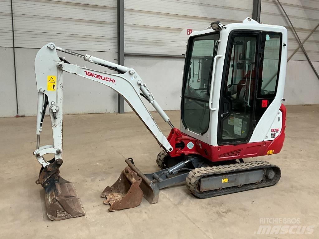 Takeuchi TB 216 Mini Excavators <7t (Mini Diggers)