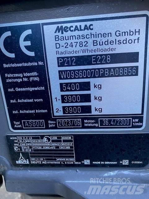 Mecalac AS600 Wheel Loaders