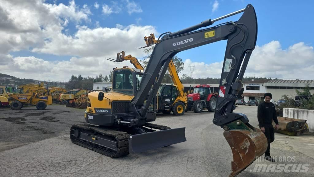 Volvo ECR 88 D Mini excavators  7t - 12t
