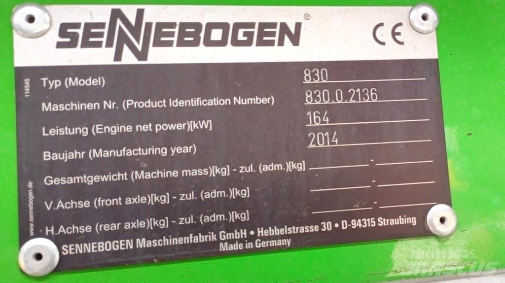 Sennebogen 830E Waste / Industry Handlers