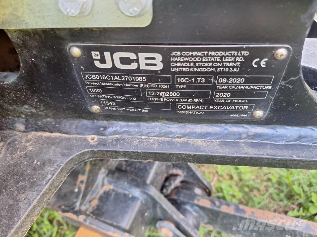 JCB 16 C-1 Mini Excavators <7t (Mini Diggers)