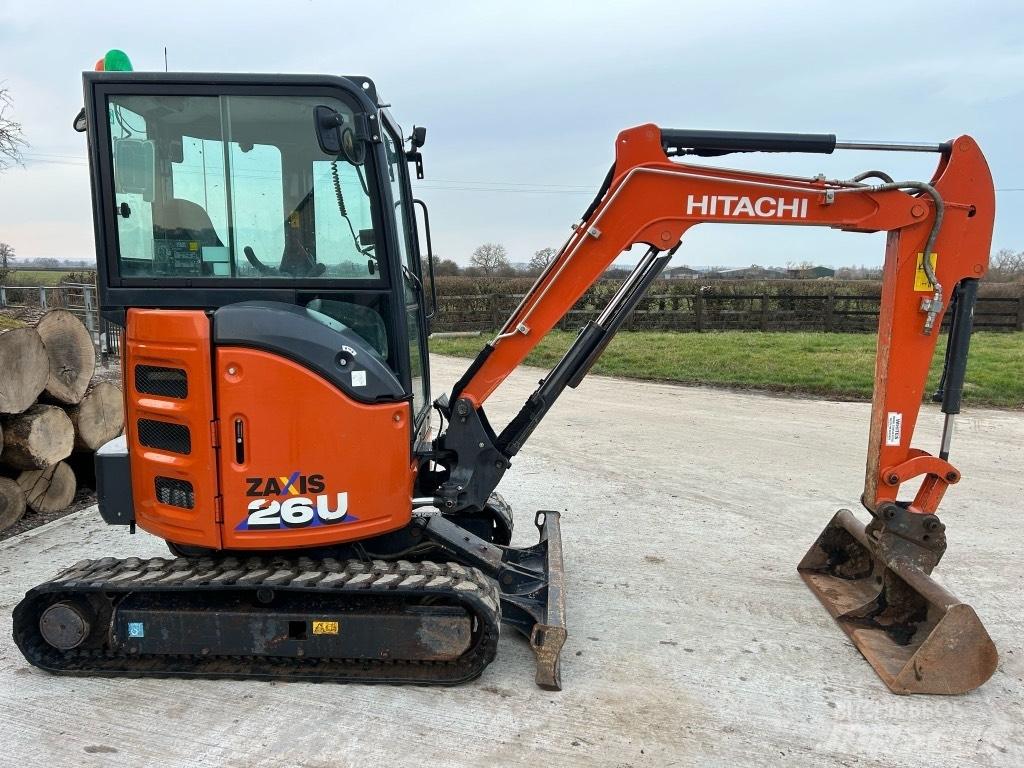 Hitachi ZX 26 U-6 Mini Excavators <7t (Mini Diggers)