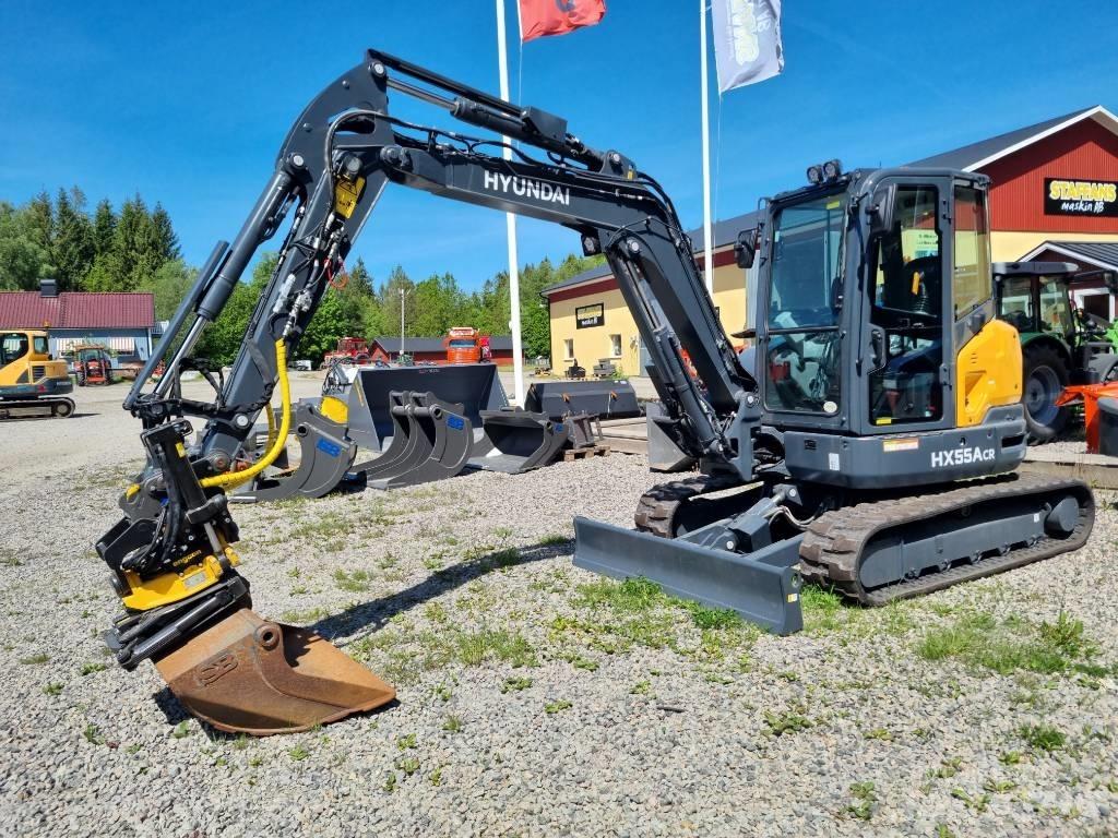 Hyundai HX 55 ACR Mini Excavators <7t (Mini Diggers)