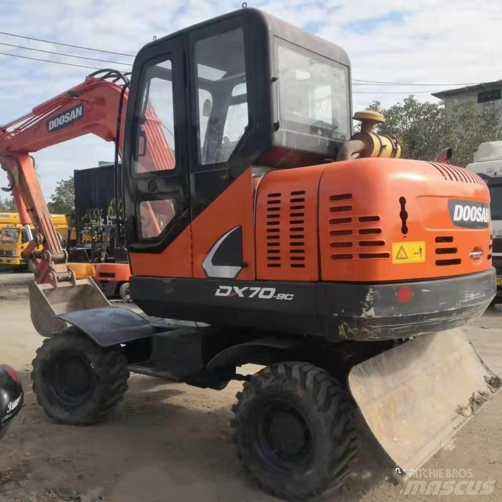 Doosan DX70W-9C Wheeled Excavators