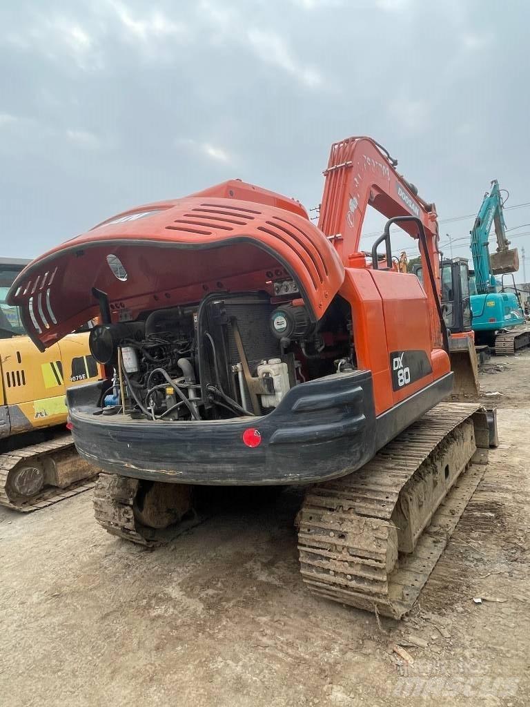 Doosan DX80 Mini Excavators <7t (Mini Diggers)