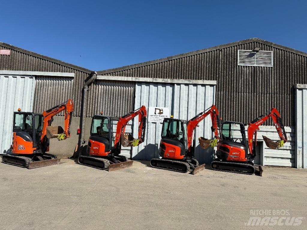 Kubota U 27 Mini Excavators <7t (Mini Diggers)
