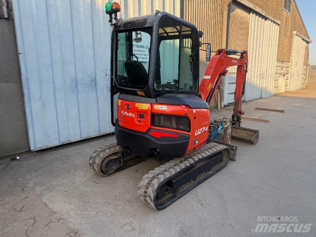 Kubota U 27 Mini Excavators <7t (Mini Diggers)