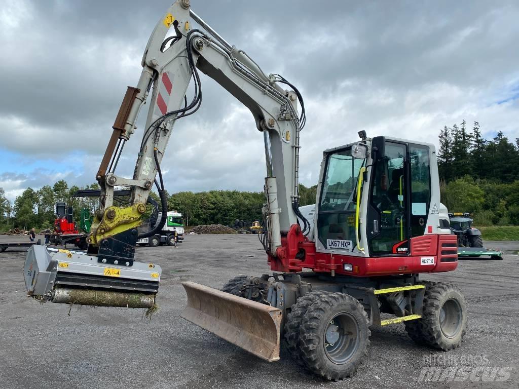 Takeuchi TB 295 W Wheeled Excavators