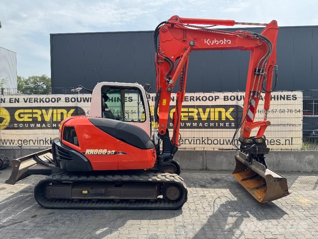 Kubota KX 080-3 A Mini excavators  7t - 12t