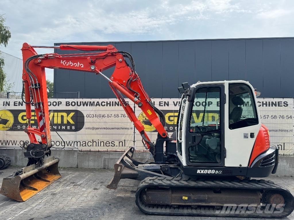 Kubota KX 080-3 A Mini excavators  7t - 12t