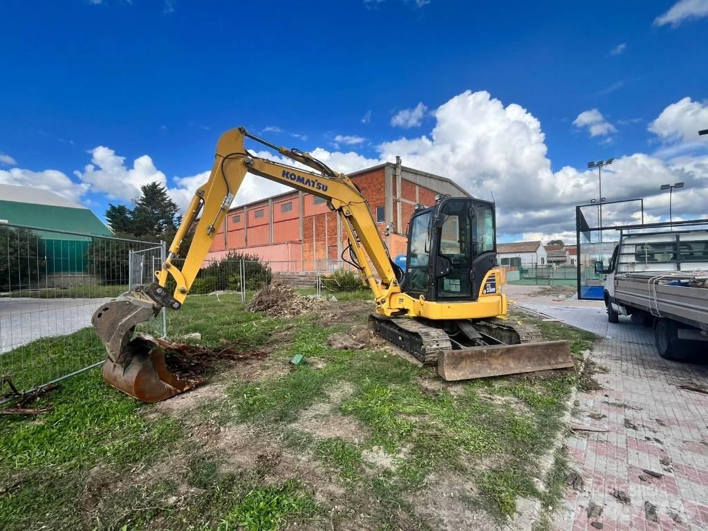 Komatsu PC55 Mini Excavators <7t (Mini Diggers)