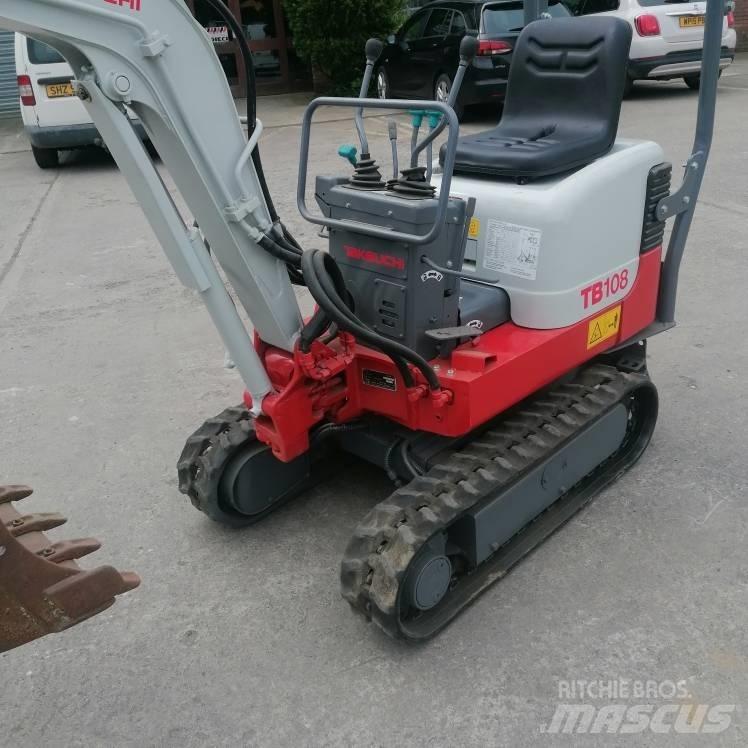 Takeuchi TB108 Mini Excavators <7t (Mini Diggers)