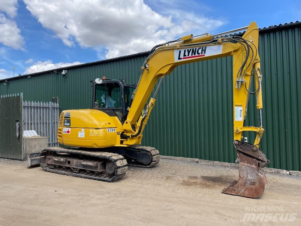 Komatsu PC 80 MR-5E0 Mini excavators  7t - 12t