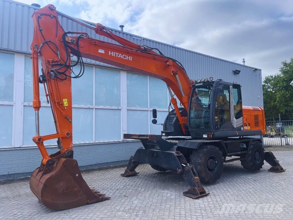 Hitachi ZX 190 W-3 Wheeled Excavators