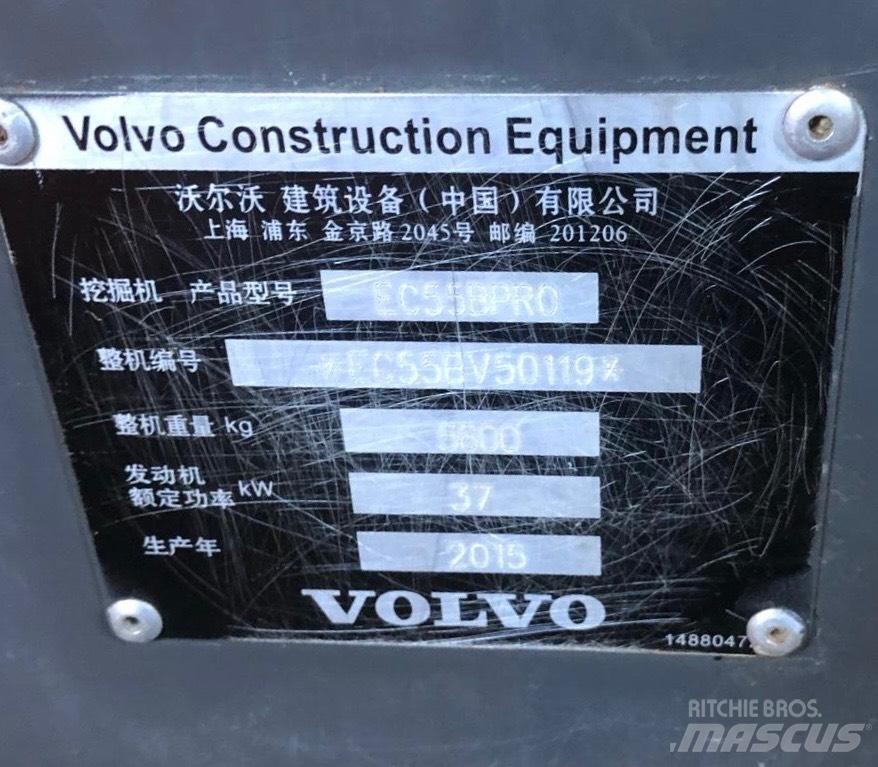 Volvo ECR 55 Mini Excavators <7t (Mini Diggers)
