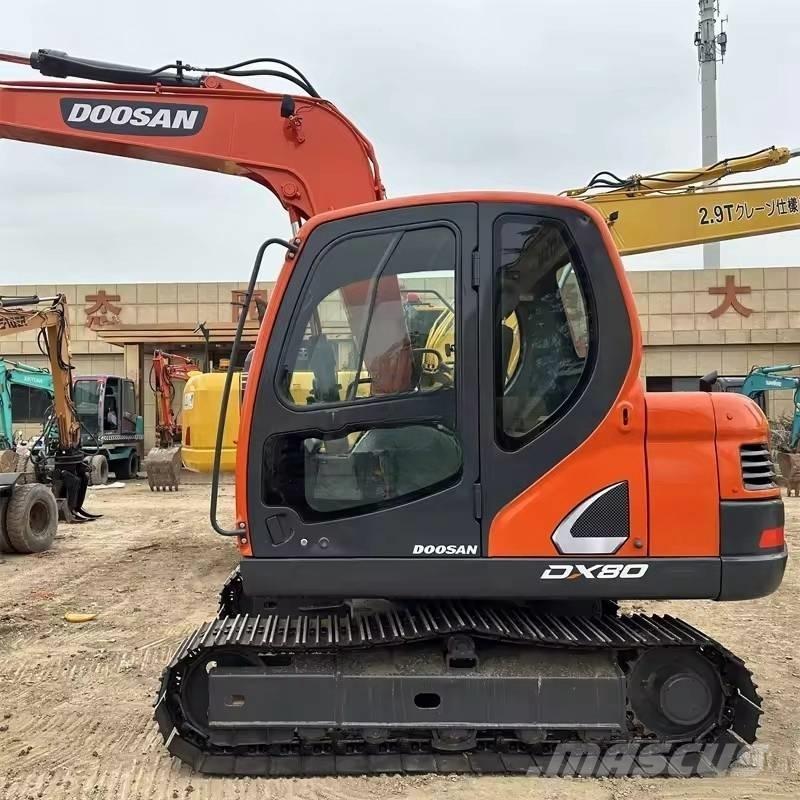Doosan DX 80 Mini excavators  7t - 12t
