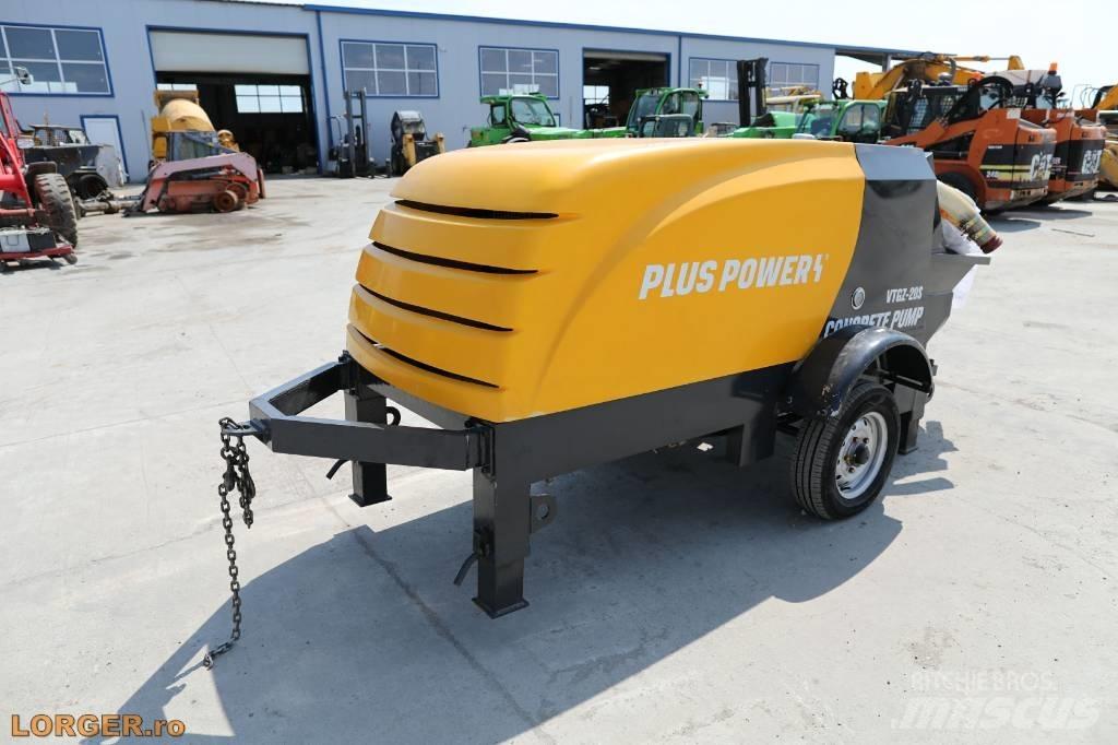 Plus Power VTGZ - 20S Concrete Pumps