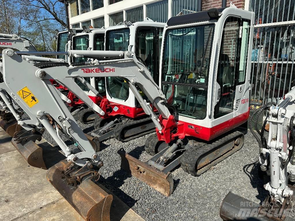 Takeuchi TB 016 Mini Excavators <7t (Mini Diggers)