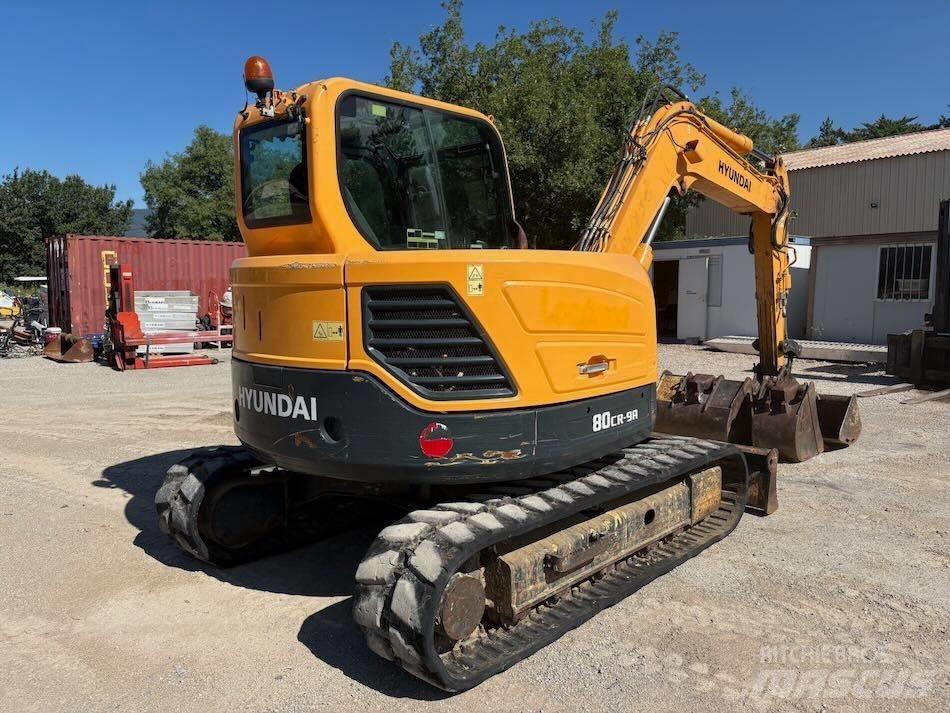 Hyundai R 80 CR-9A Mini excavators  7t - 12t