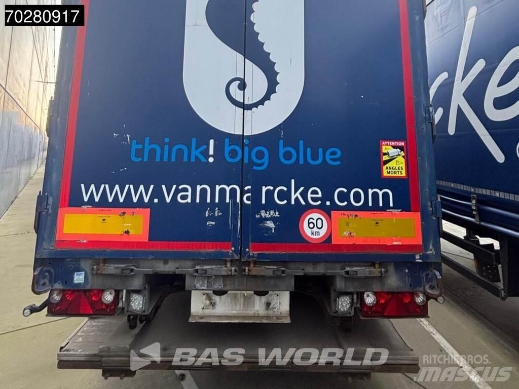  System 3 axles Curtain  trailers