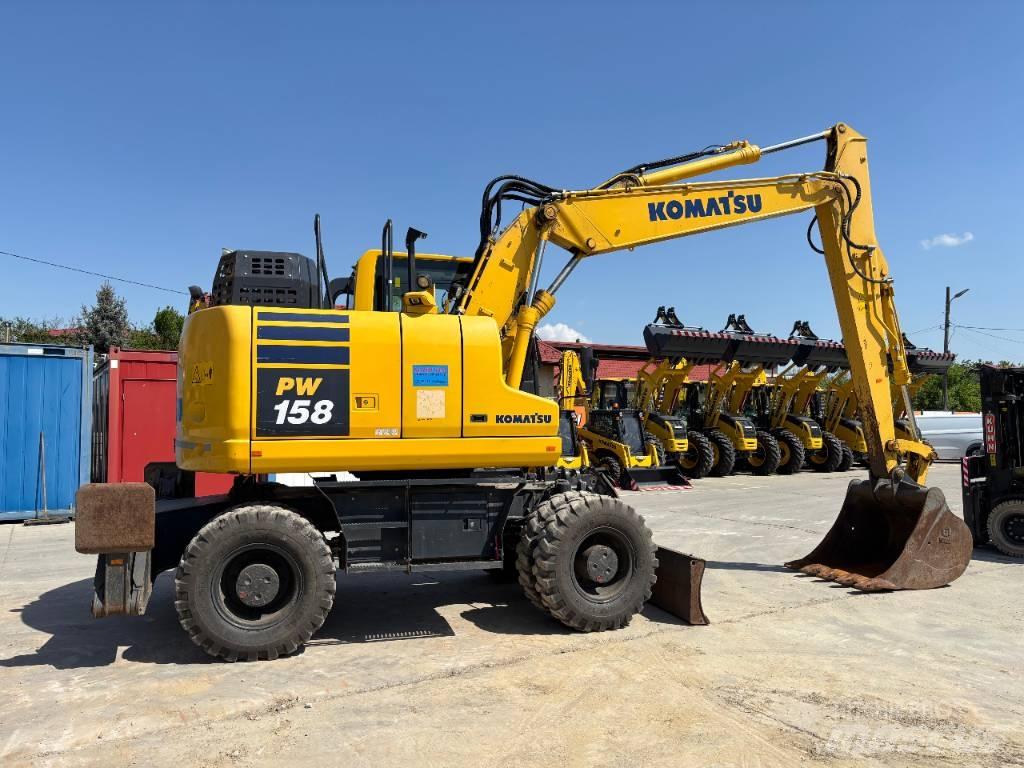 Komatsu PW 158-11 Wheeled Excavators