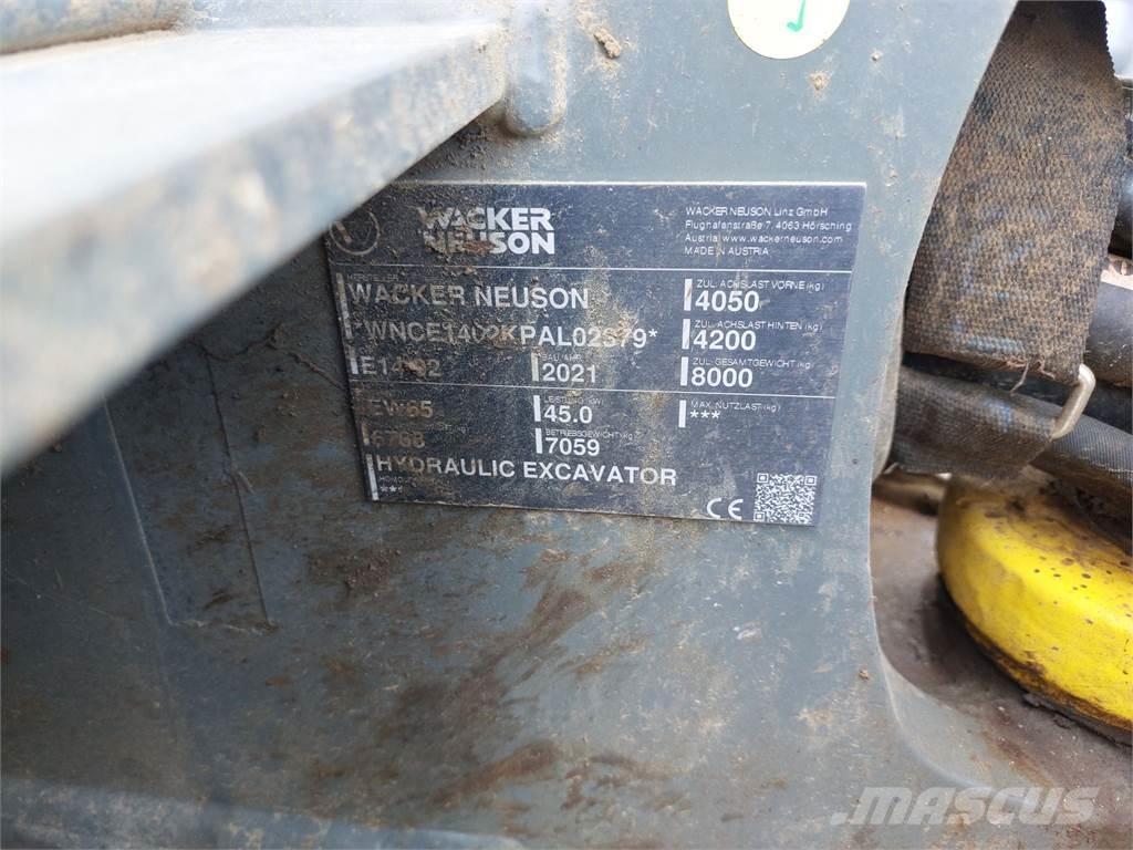 Wacker Neuson EW65 Wheeled Excavators